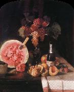 William Merritt Chase Still life and watermelon Spain oil painting artist